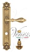 Дверная ручка Venezia на планке PL97 мод. Anafesto (франц. золото) сантехническая, пов