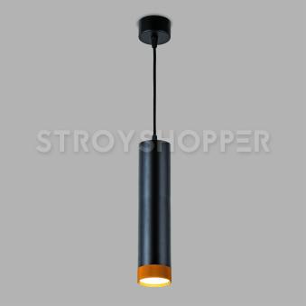 Подвесной светодиодный светильник 50164/1 LED черный/золото